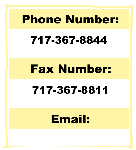 Phone Number:
            717-367-8844

          Fax Number:
             717-367-8811

                 Email:
info@etownbarkpark.com